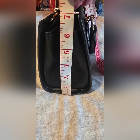 Michael Kors Black Satchel with Gold Accents NWT - Picture 8 of 10